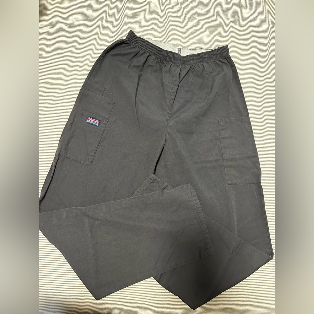 Pewter Cherokee Workwear scrub bottoms